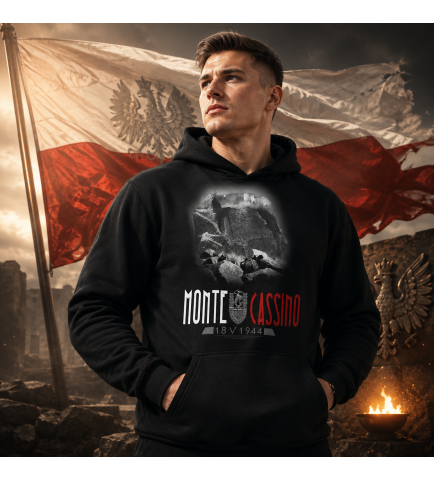 BLUZA Z KAPTUREM MONTE CASSINO